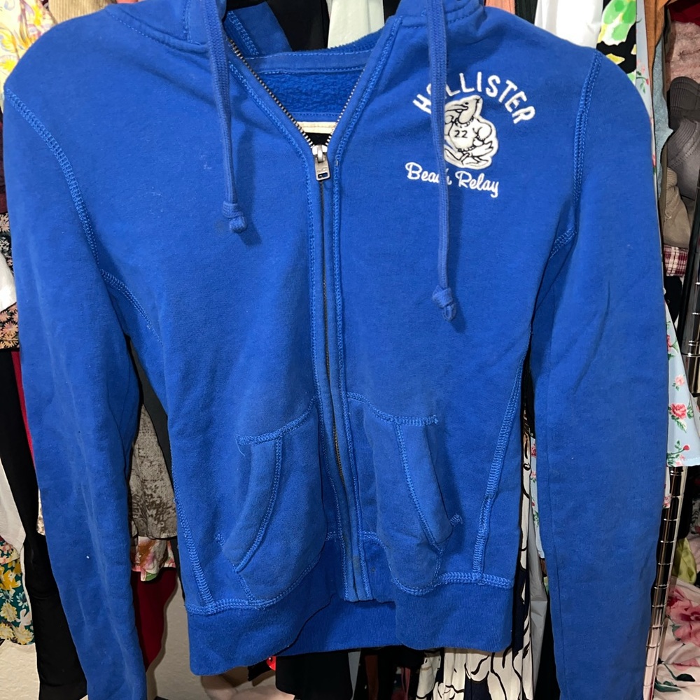 Hollister Royal Blue Hoodie